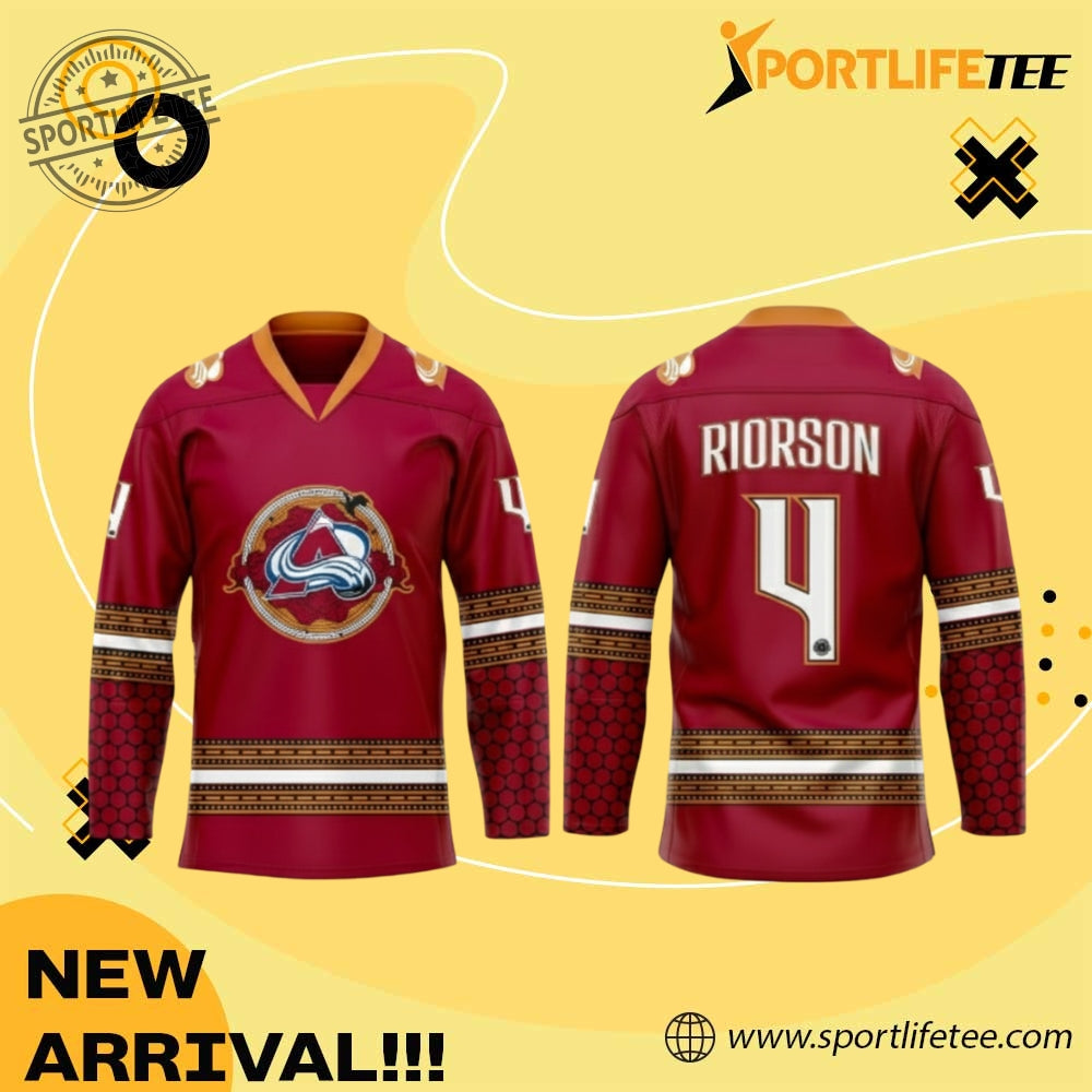 Colorado Avalanche Fourth Wing Night Hockey Jersey