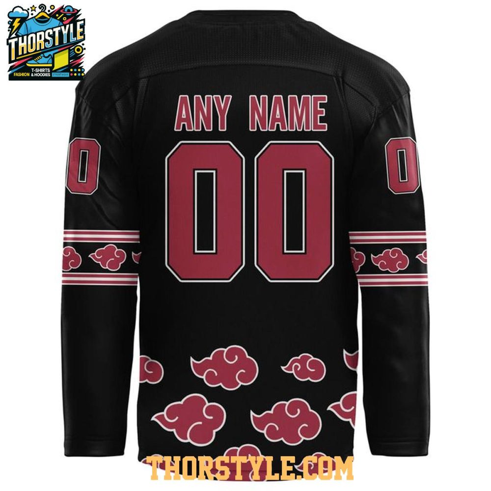 Los Angeles Kings Naruto Anime 2026 Akatsuki Personalized Hockey Jersey