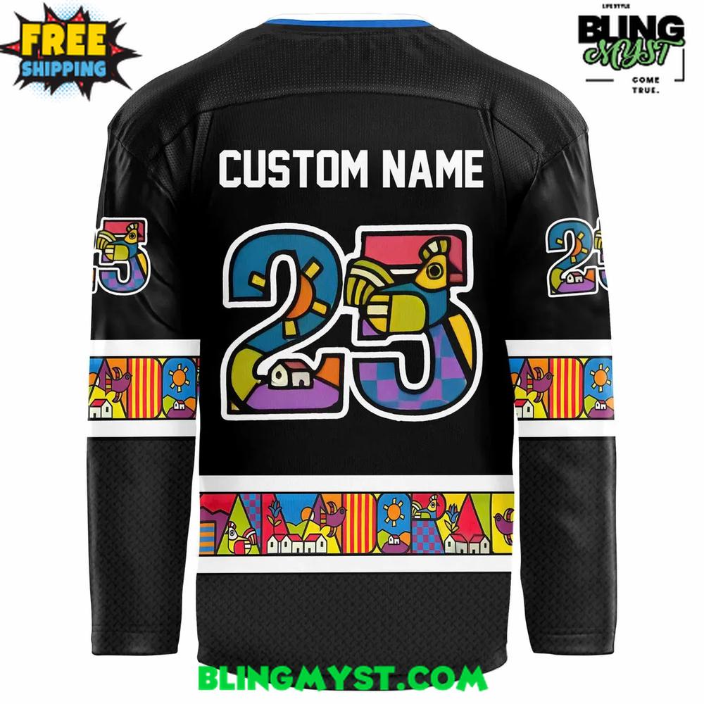 Los Angeles Kings Salvadoran Heritage 2025 Hockey Jersey