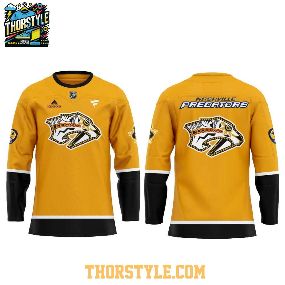Nashville Predators Api Music Heritage Night 2025 Personalized Hockey Jersey