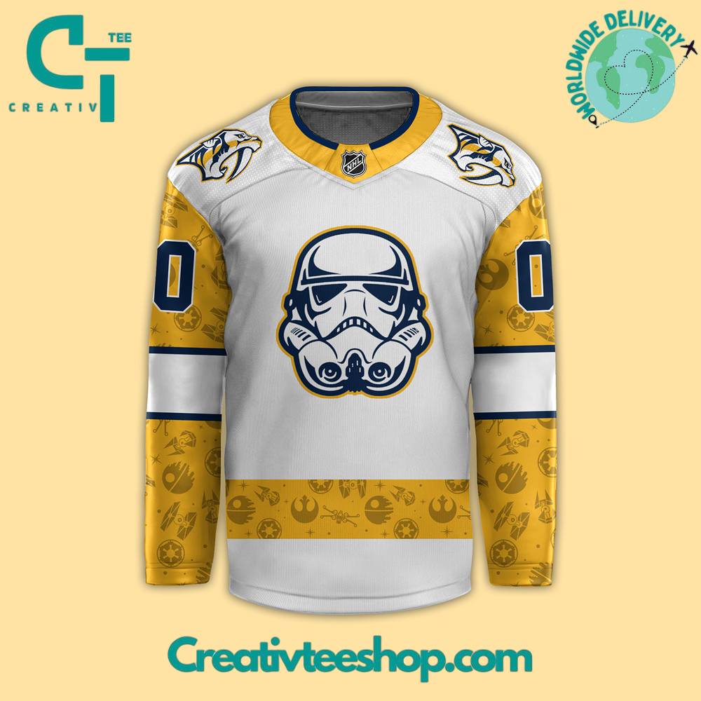 Nashville Predators X Star Wars Hockey Jersey