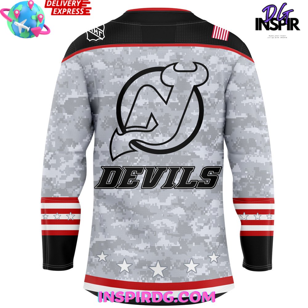 New Jersey Devils Military Appreciation Night Special Hockey Jersey