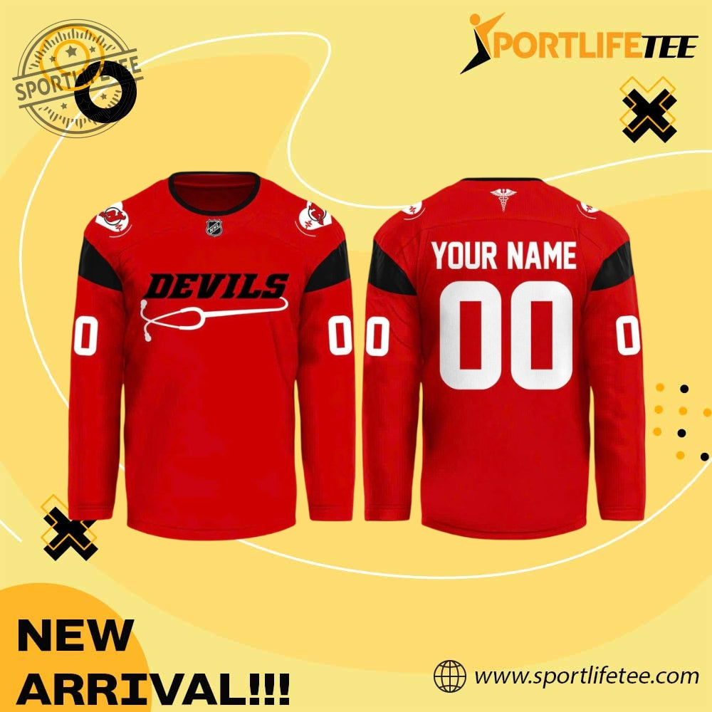 New Jersey Devils X Healthcare Appreciation Night 2026 Hockey Jersey